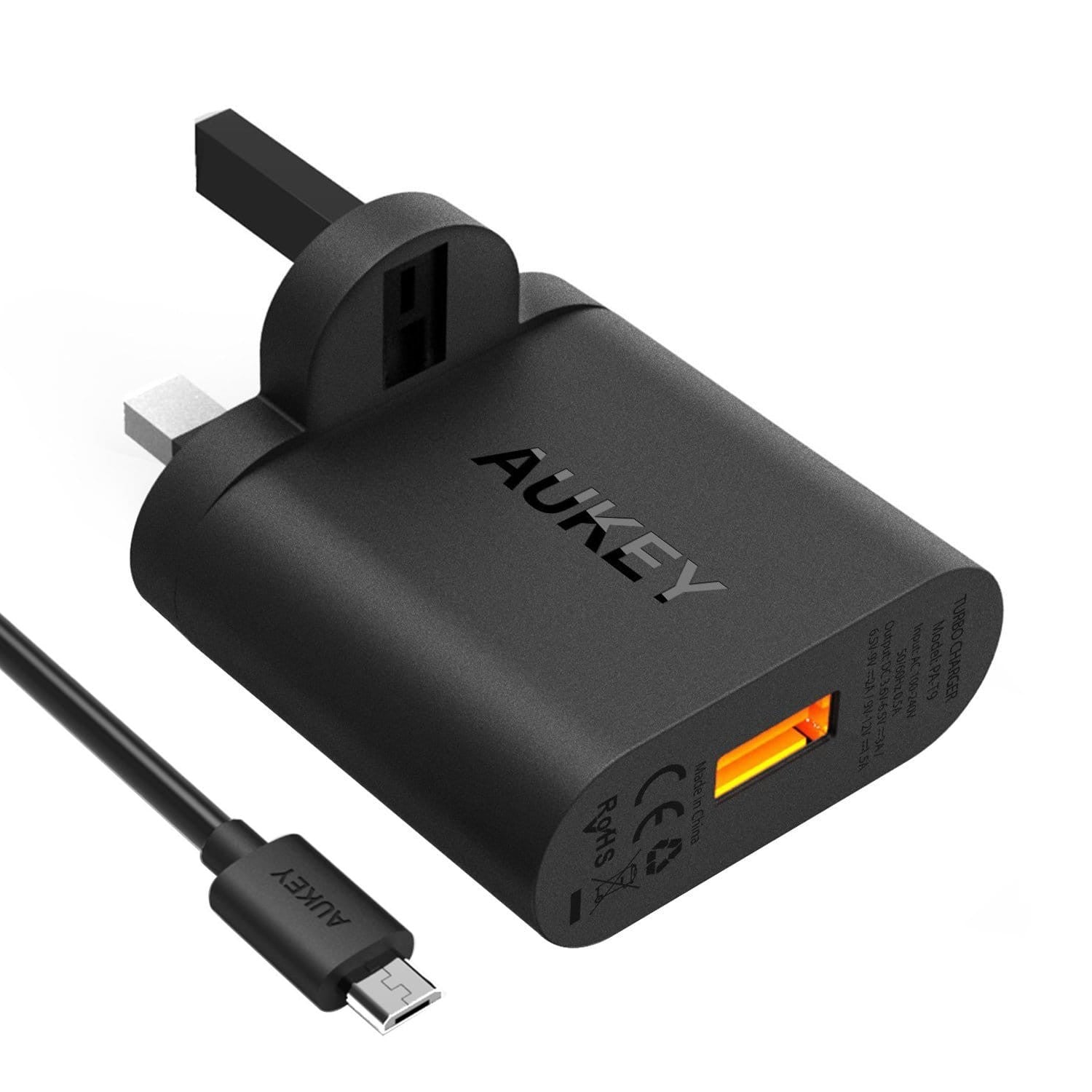 AUKEY PA-T9 19.5W Qualcomm Quick Charge 3.0 USB Travel Wall Charger