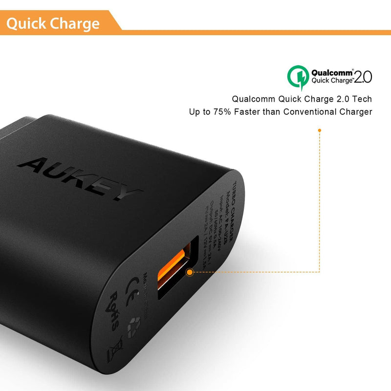 AUKEY PA-U28 Qualcomm Quick Charge 2.0 Charger - Aukey Malaysia Official Store