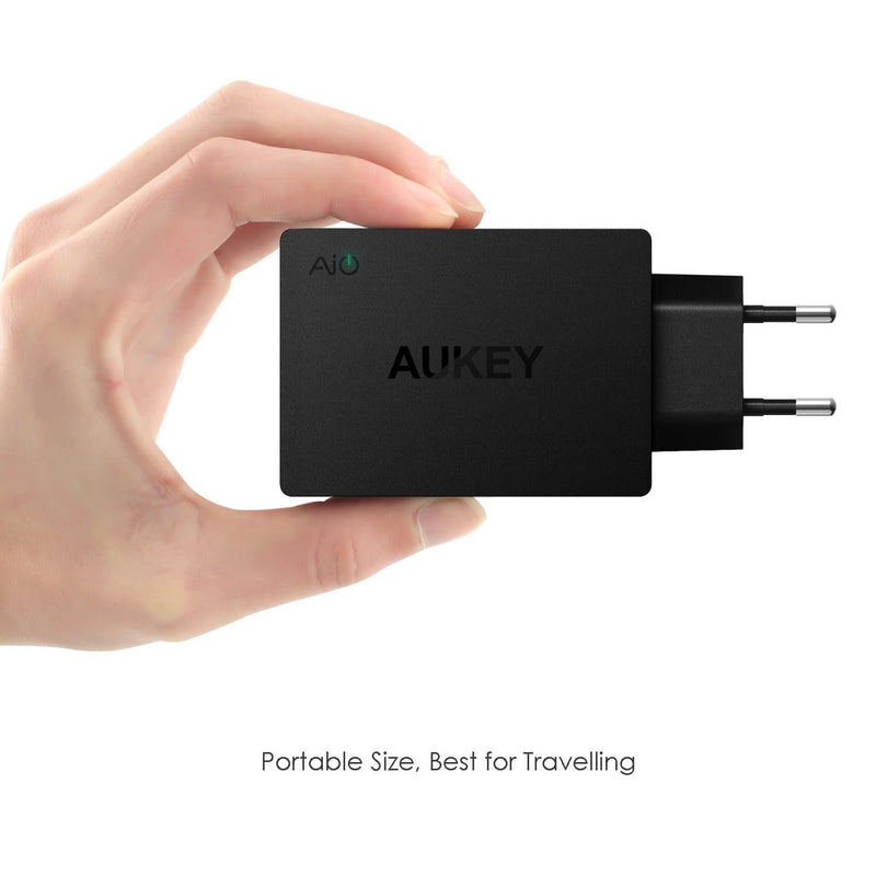 AUKEY PA-U36 40W 8A 4 USB Port AiPower Travel Charger - Aukey Malaysia Official Store