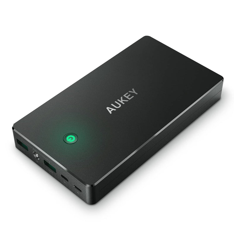 AUKEY PB-Y1 20000mAh Qualcomm Quick Charge 2.0 with USB C Power Bank - Aukey Malaysia Official Store