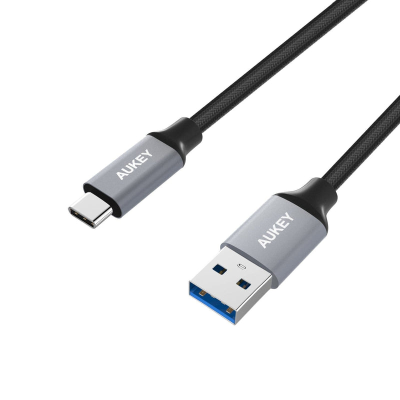AUKEY CB-CD3 2m USB-C to USB 3.0 Quick Charge 3.0 Performance Nylon Braided Cable - Aukey Malaysia Official Store