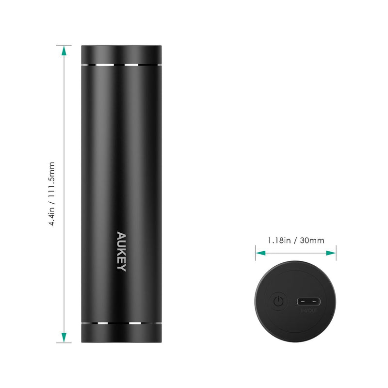 AUKEY PB-Y8 5000mAh USB-C Universal Power Bank - Aukey Malaysia Official Store