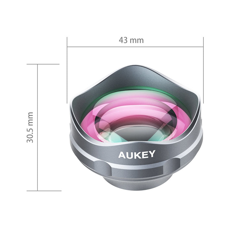 AUKEY PL-BL02 ORA 3X Optical Zoom Clip-On Telephoto Camera Lens - Aukey Malaysia Official Store