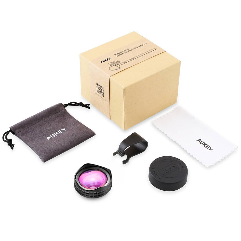 AUKEY PL-WD01 Optic Pro 18MM 110 fov HD Wide Angle Phone Camera Lens Kit - Aukey Malaysia Official Store