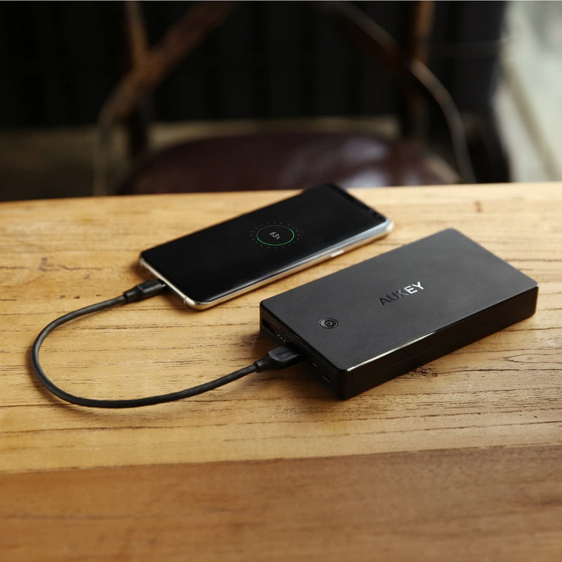 AUKEY PB-T10 V3 20000mAh Qualcomm Quick Charge 3.0 Power Bank with FCP - Aukey Malaysia Official Store