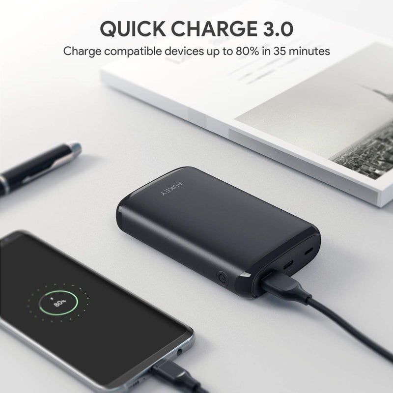 PB-Y22 18W Power Delivery USB C 10000mAh Power Bank With Quick Charge 3.0