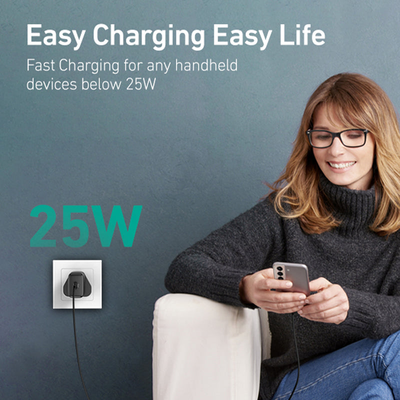 PA-R1A 25W Power Delivery Minima Nano Wall Charger