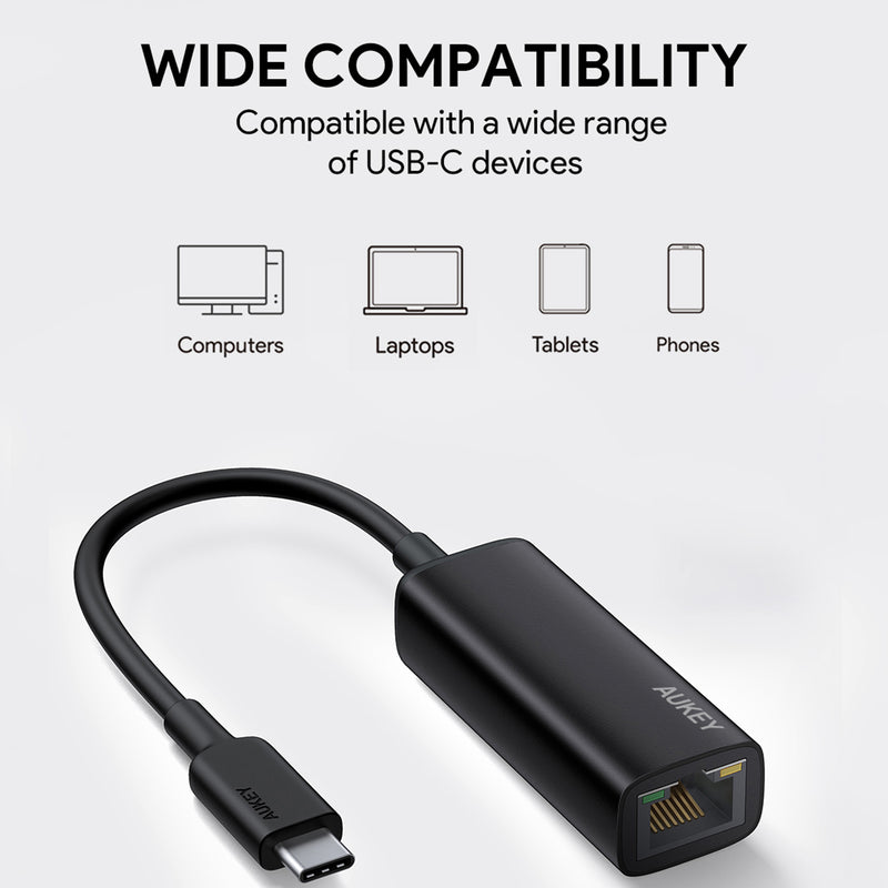 CB-A30 10/100/1000 Mbps USB C to Ethernet Adapter